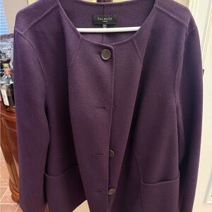 Talbots Women's Deep Purple Blazer